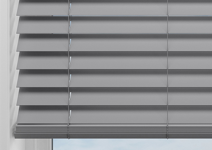 Ecowood, Tranquil Grey Satin - Twist&Fit Venetian Blind - Image 10